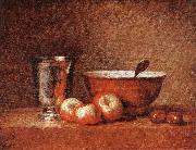 jean-Baptiste-Simeon Chardin The Silver Goblet France oil painting artist